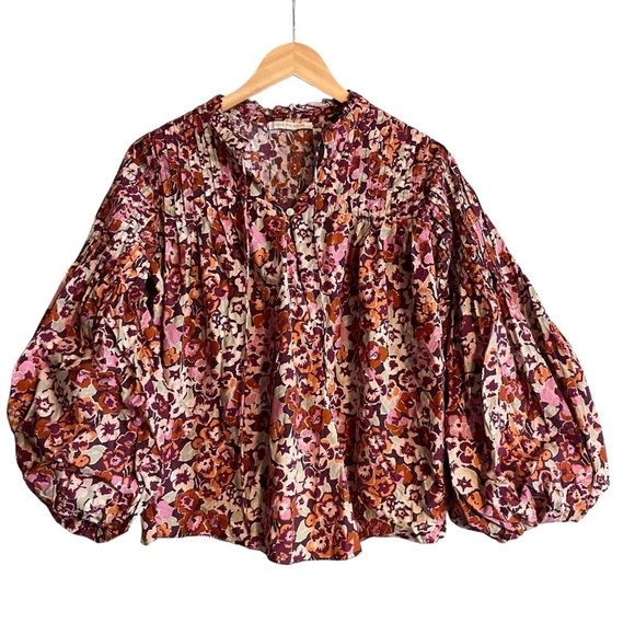 Love The Label Tops - Love The Label Floral Blouse -S
